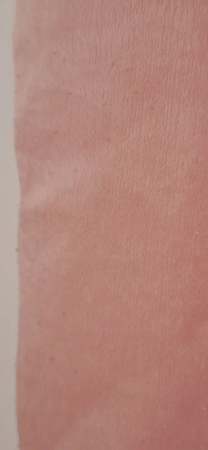 Caraco bohème chic rose effet soie – dentelle délicate - photo numéro 5
