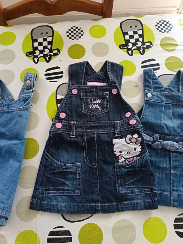 Lot 3 robes 3 mois Obaïbi Hello Kitty - photo numéro 3