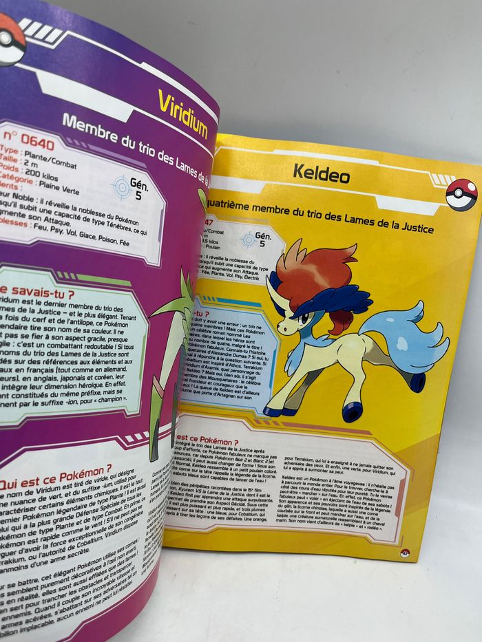 Livre d’activité Magazine Le Guide dès Pokémon spécial Pokémon Légendaire Neuf - photo numéro 2