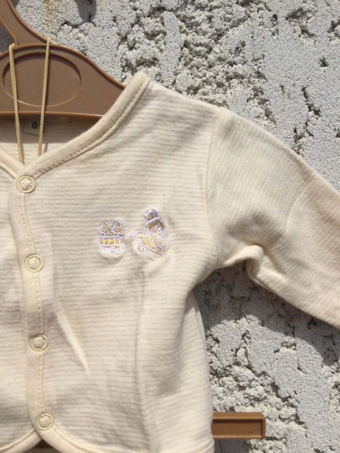 Pantalon et cardigan vintage 46 cm - photo numéro 5