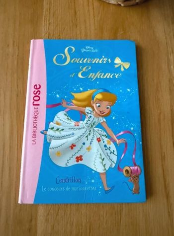 Livre Bibliothèque rose Souvenirs d'enfance Cendrillon