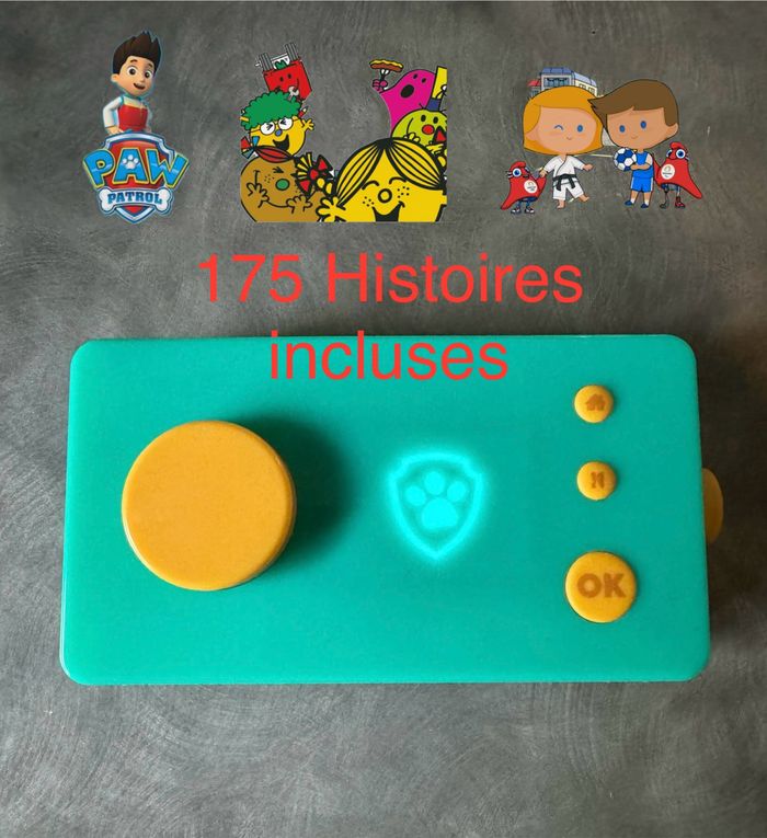 Fabrique à histoires - Lunii - 175 Pack d’histoires inclus