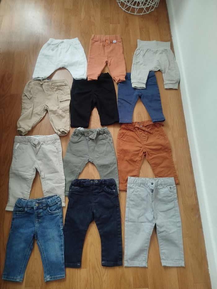 Lot de 12 pantalon s