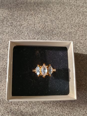 Bague fantaisie et strass t.51