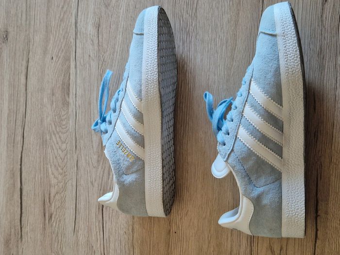 Adidas Gazelle – Bleu clair / Blanc - photo numéro 7