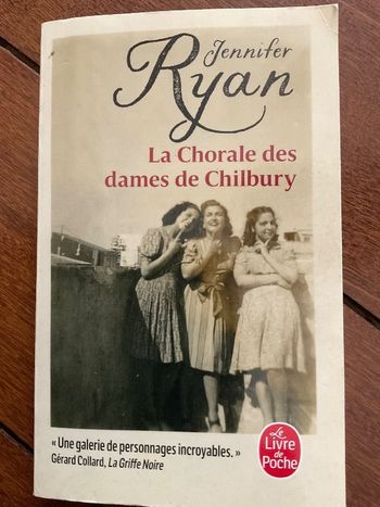 livre jennifer ryan la chorale des dames de chilbury