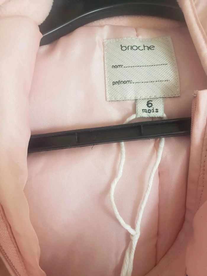 Combinaison brioche fille 6 mois neuve - photo numéro 2