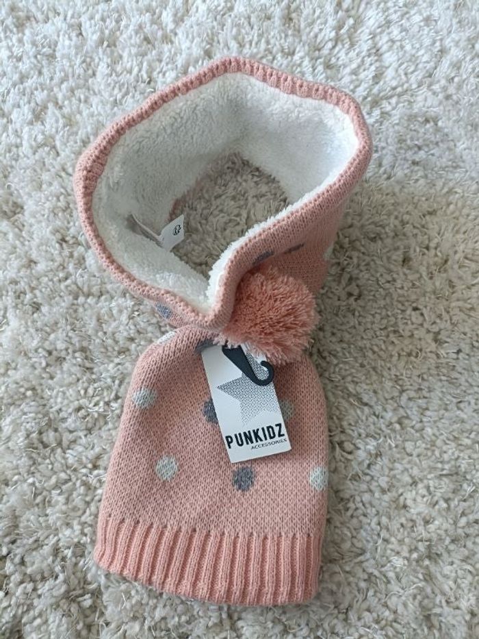 Ensemble bonnet et tour de cou en 8/12 ans