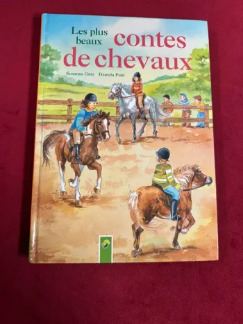 Livre les  plus belles histoires de chevaux