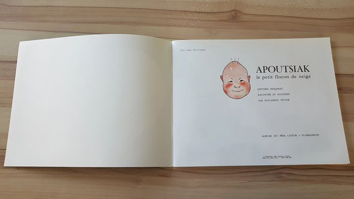 Livre Apoutsiak le petit flocon de neige - photo numéro 2