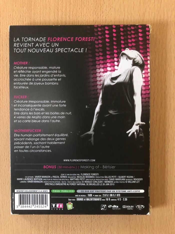 Coffrets DVD spectacles Florence Foresti - photo numéro 9