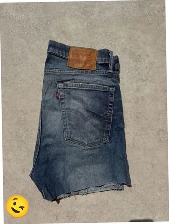 Short Levi's 510 W32 FR42 Bleu homme men #SHO118