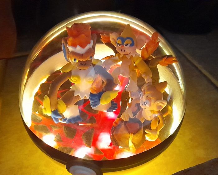 Boule Pokemon Évolution ouisticram - photo numéro 2