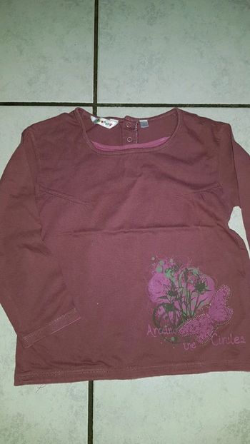 Tee-shirt manches longues fille