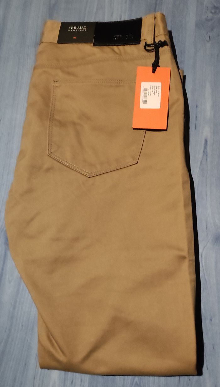 Jeans droit Gianni Feraud Taille S (32) Neuf avec étiquettes - photo numéro 3