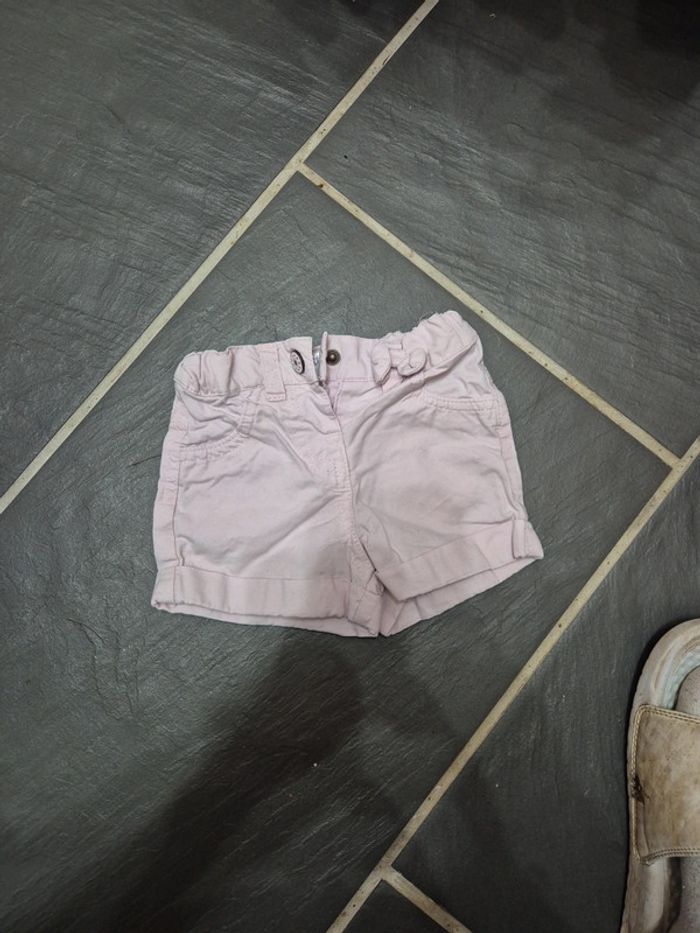 Petit short rose