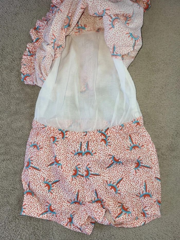 Combishort fille été 6 mois TAO - photo numéro 3