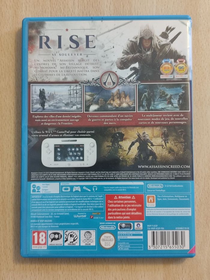 Assassin's  Creed 3 Wii U - photo numéro 5