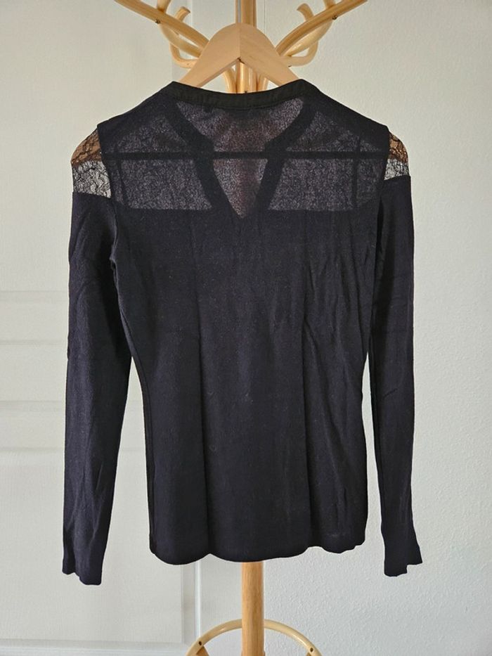 Pull noir taille 34 Naf Naf - photo numéro 4