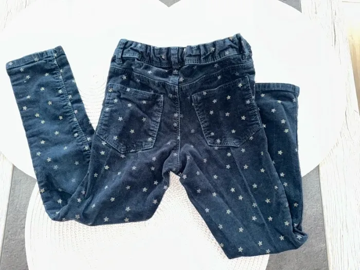 Pantalon velours étoilé - 6 ans - photo numéro 5
