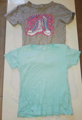 Lot tee shirt 10 ans