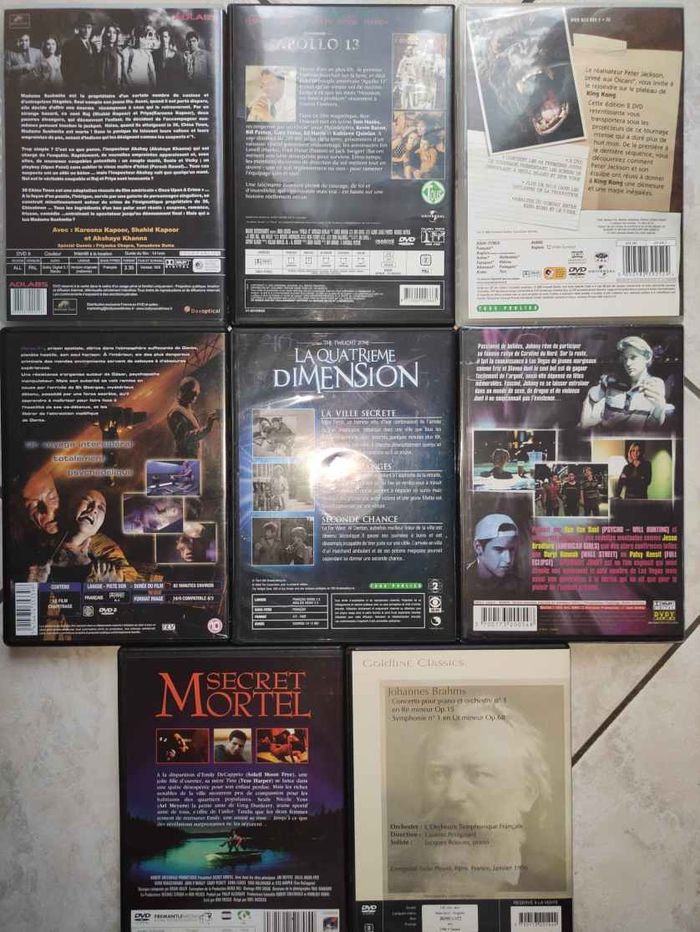 DVD Lot de 8 - photo numéro 2
