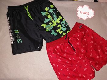 Lot short éte garçon 