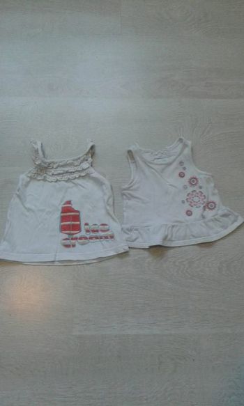 débardeurs fille 12 mois