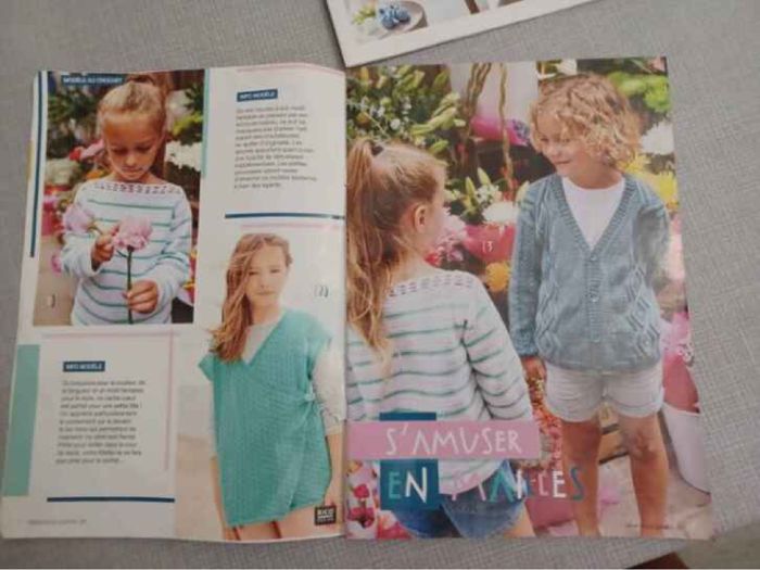 Lot livres sur le tricot le crochet - photo numéro 6