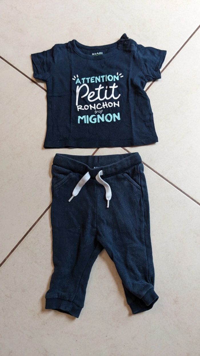 Tenue détente garçon 3 mois