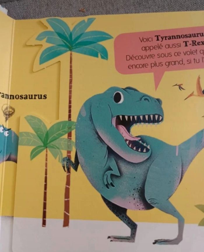 Livre a volets les dinos neuf - photo numéro 4