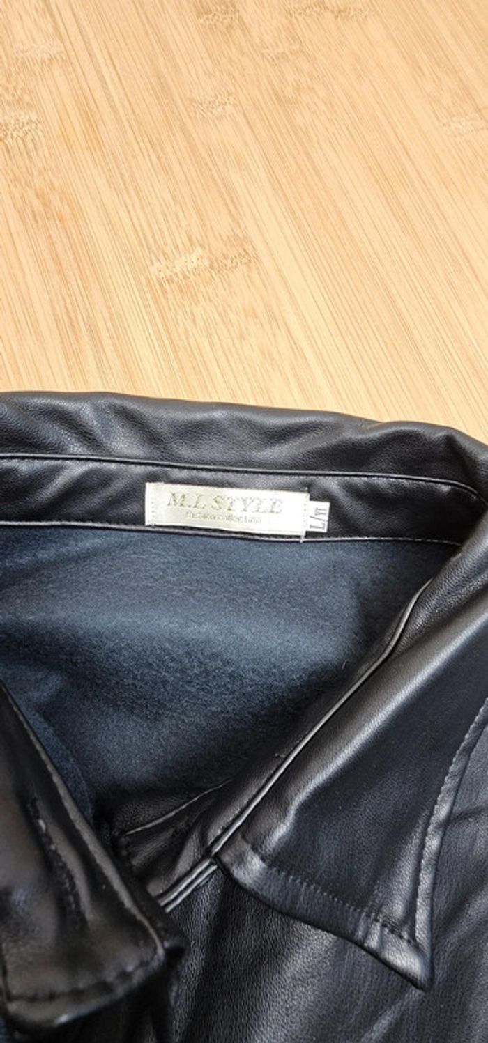 Veste imitation cuir M.L Style T: L/XL - photo numéro 5