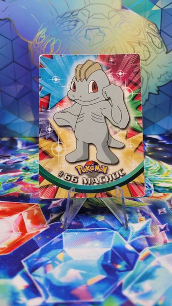 Carte Pokémon Topps n°66 Machoc Series 1 FR