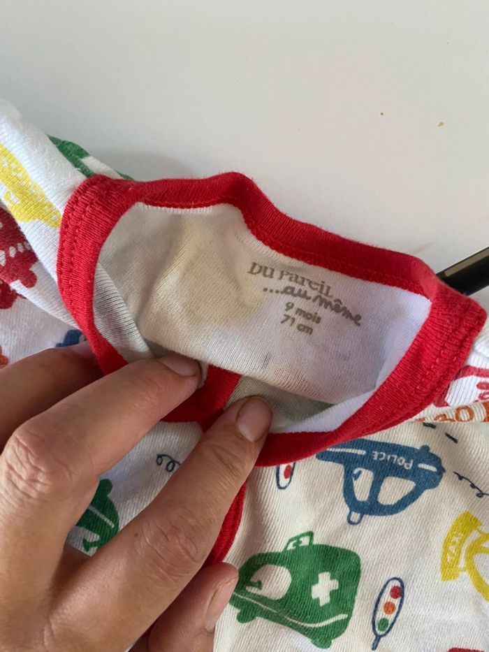 Lot 3 pyjamas d été sergent major du pareil au meme DPAM - photo numéro 5