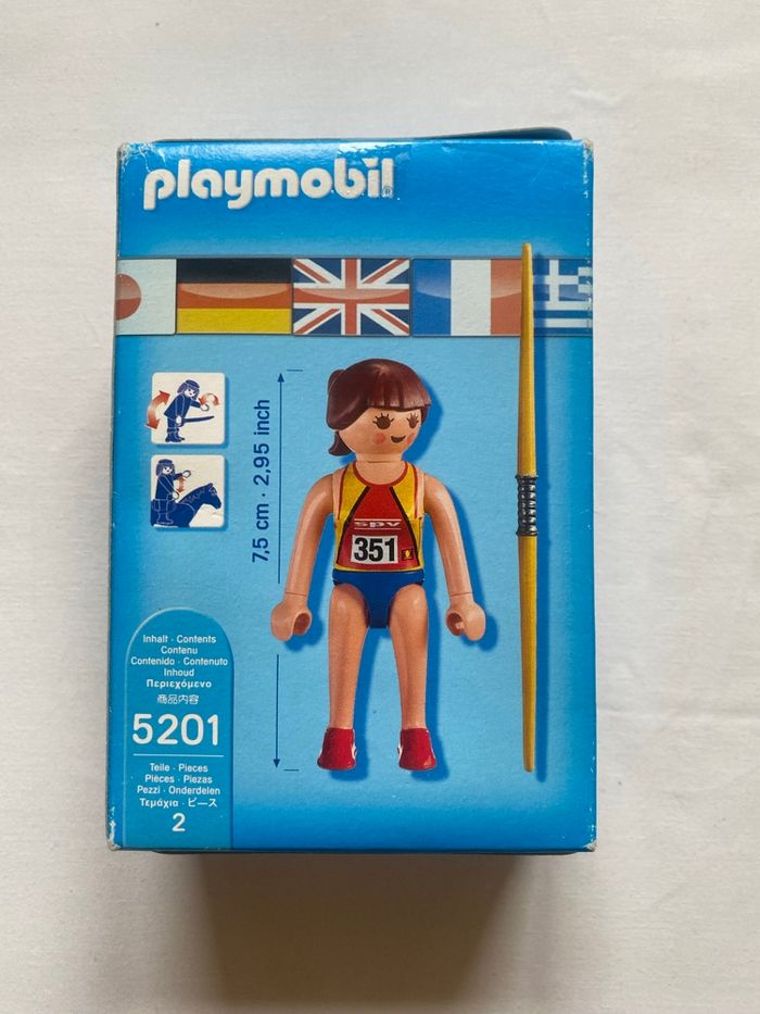 Playmobil 5201 : lanceuse de javelot - photo numéro 2