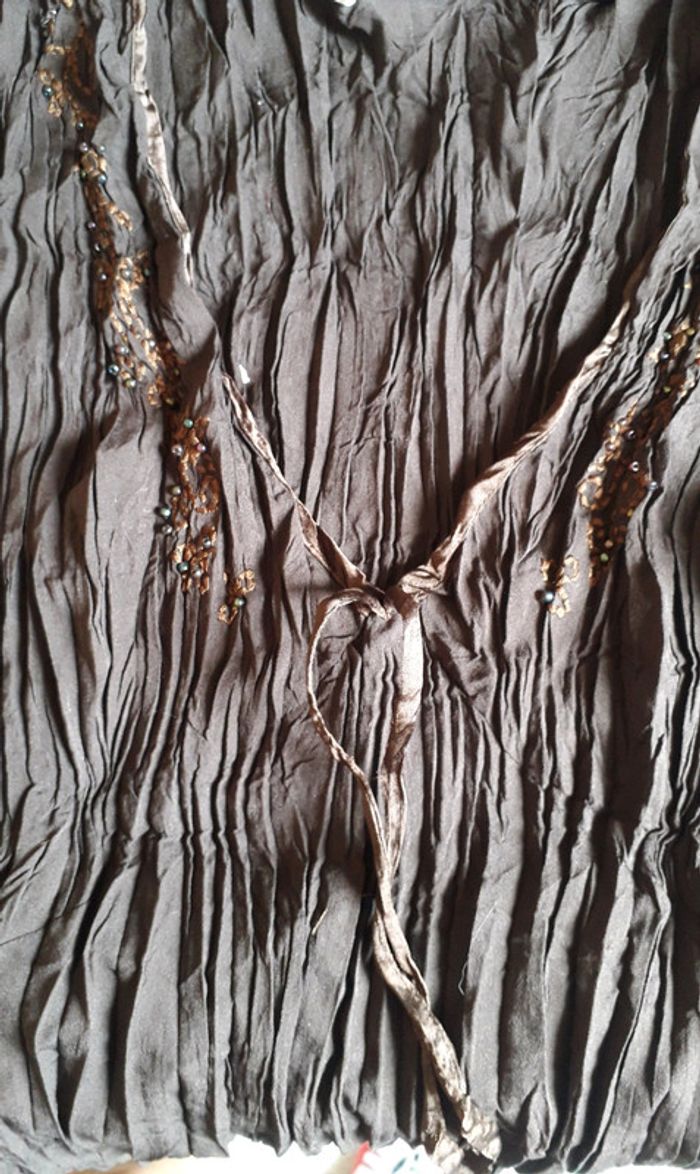 Chemisier aspect chiffonné - photo numéro 2