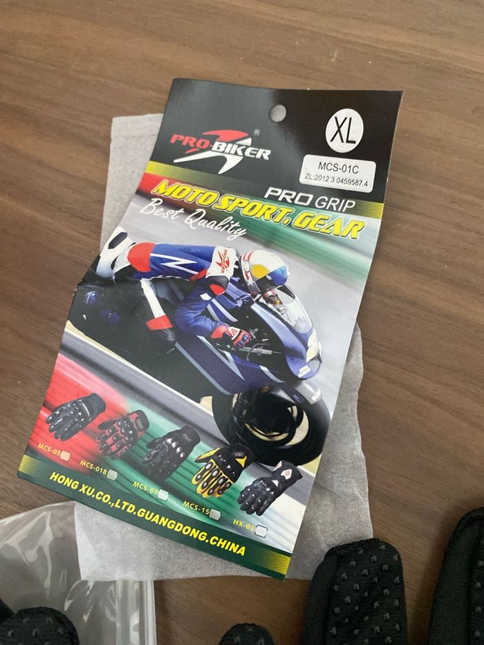 Gant moto XL - photo numéro 3