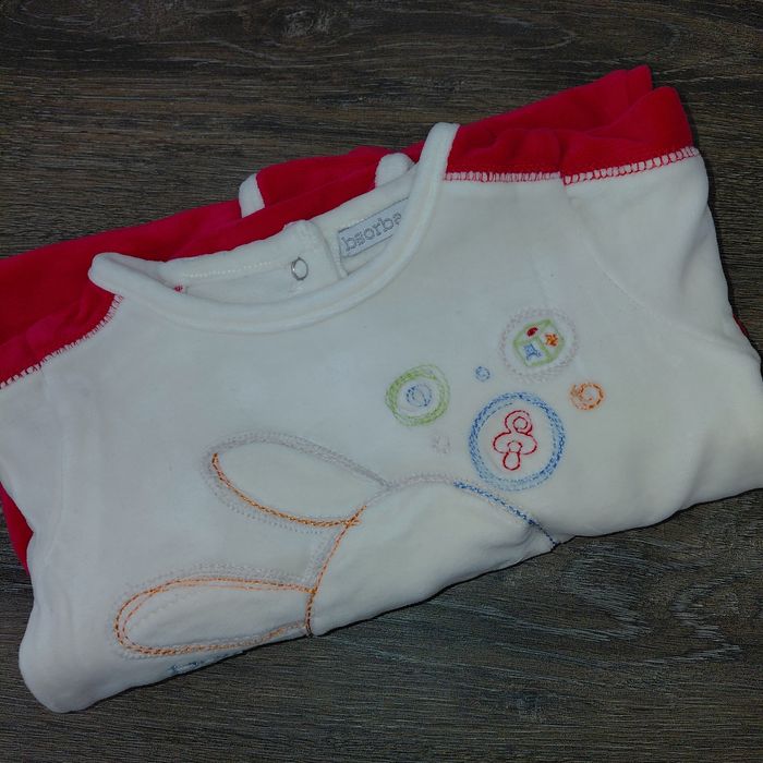 Absorba- pyjama coton velours 12 mois - photo numéro 6