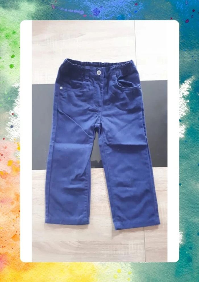 Lot 5 pantalons + 1 short en jeans 2 ans - photo numéro 7