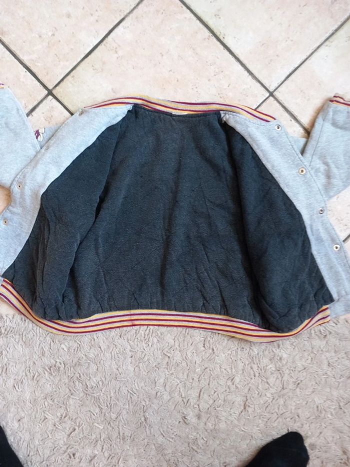📦Veste sweat molletonné Basket kid coton 14ans - photo numéro 5
