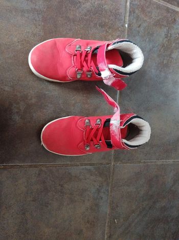 Chaussures garçon fourrée