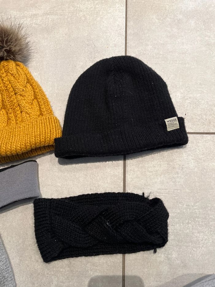 Lot de Bonnets, cache oreilles - photo numéro 4