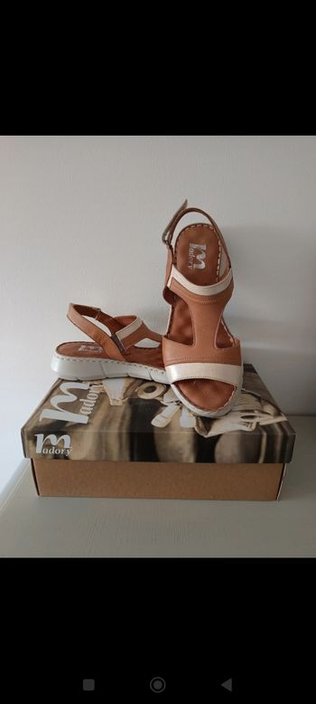 Sandales en cuir