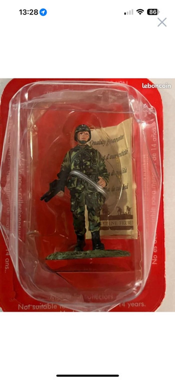 Miniature soldat de fer