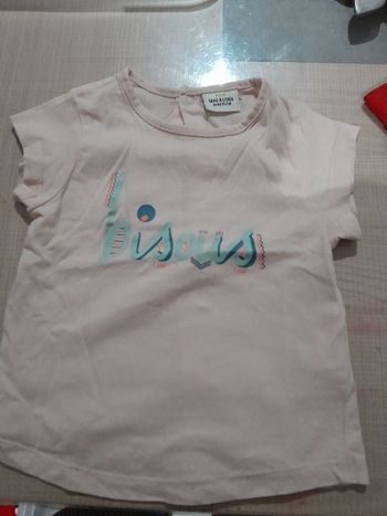 Tee shirt manche courte 12 mois