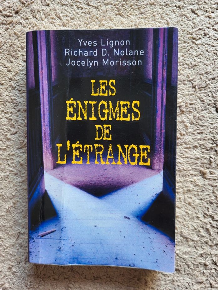 Livre "Les énigmes de l'étrange" de Yves Lignon - Paranormal / Mystères