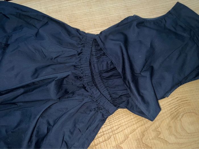 Robe ete promod taille 34 bleu marine dos nu cérémonie habillée ete col - photo numéro 13