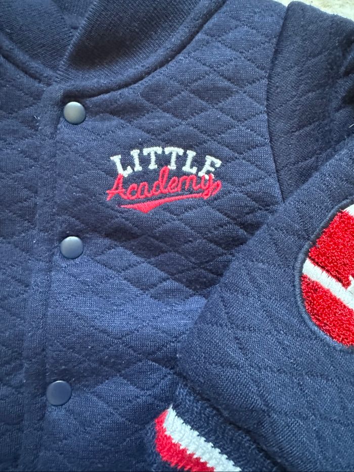 👕 veste chaude marine - bébé garçon - 6 mois - 67 cm- orchestra - très bon état - photo numéro 3