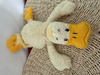 Doudou canard canneton jaune ANNA CLUB PLUSH