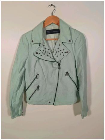 Veste menthe Zara 40